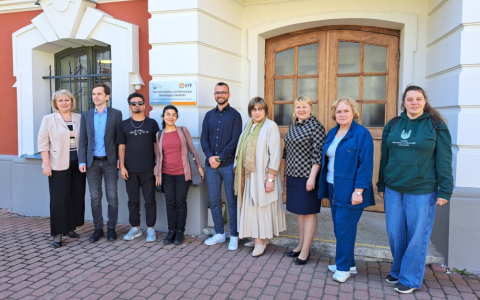 Colleagues from Turkey and Bulgaria are visiting the faculty as part of the Erasmus+ KA1 mobility program iitf lbtu