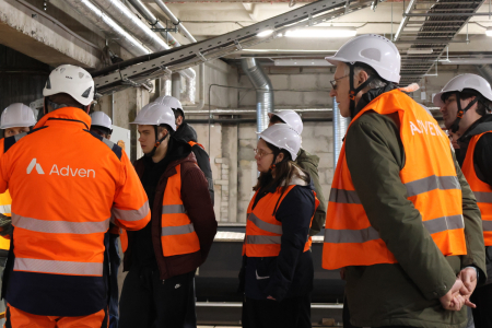 LBTU studenti viesojas siltumenerģētikas uzņēmumā "Adven Latvia"