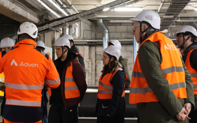 LBTU studenti viesojas siltumenerģētikas uzņēmumā "Adven Latvia"